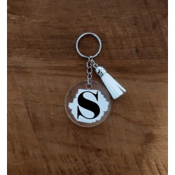 Keychain: Brush Stroke