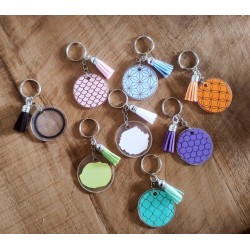 Keychain: Brush Stroke