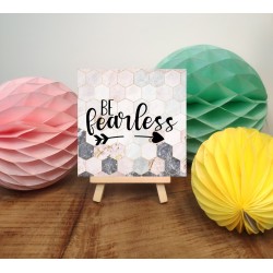 Blokje: Be fearless