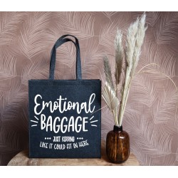 Vilten tas: Emotional baggage