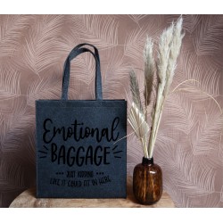 Felt bag: Emotional baggage