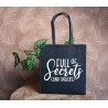 Felt bag: Full of secrets (and snacks)