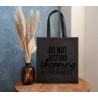 Vilten tas: Do not disturb, shopping in progress