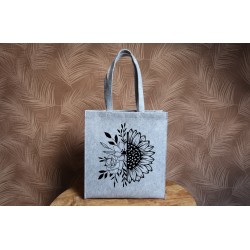 Felt bag: Wildflower Sunflower